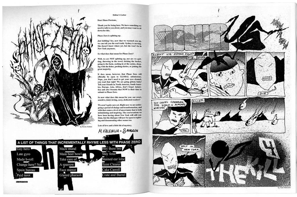 Phase Zero Issue 05 – Bungee Space by 3standardstoppage