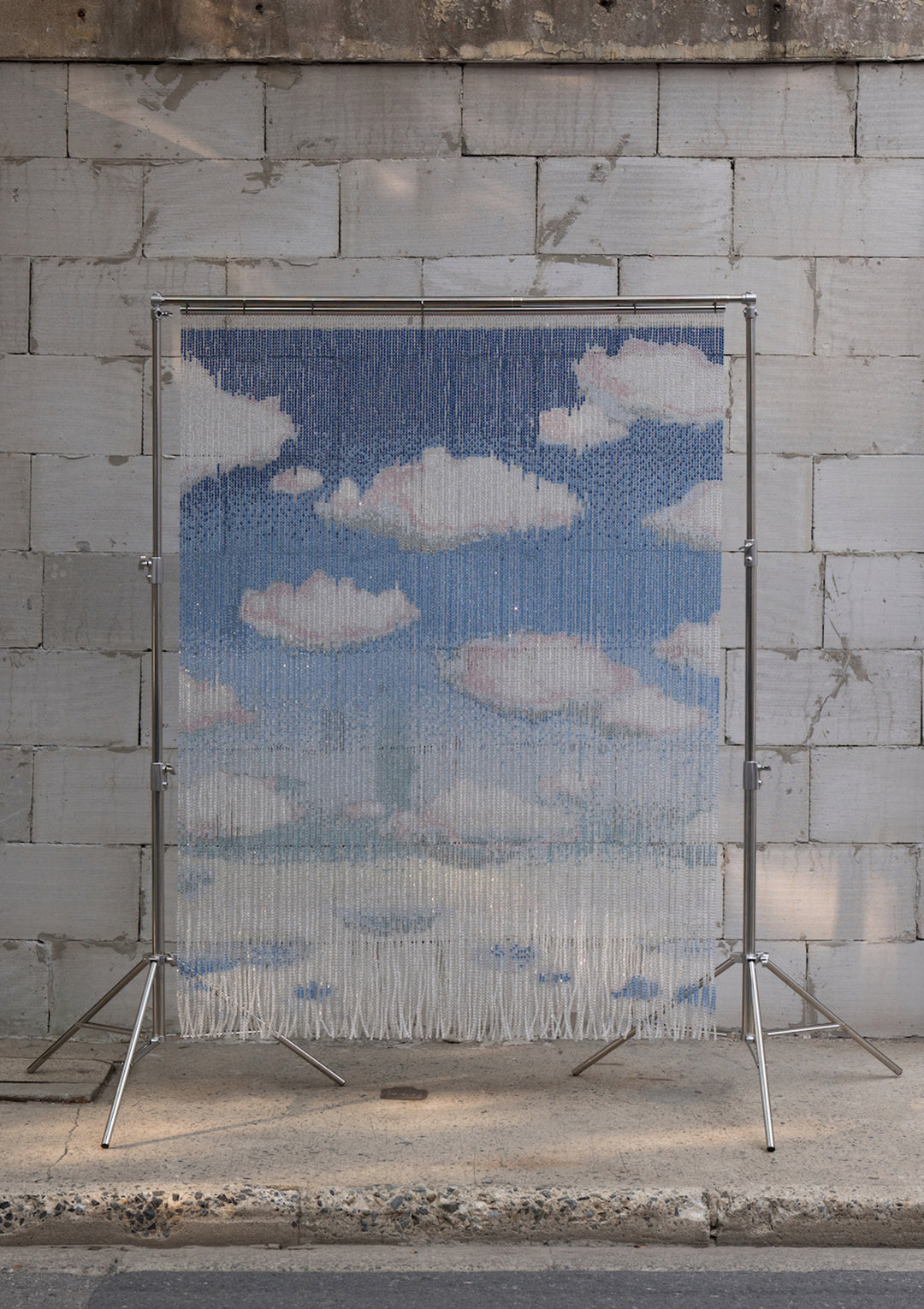 Sky and Clouds Beaded Curtain