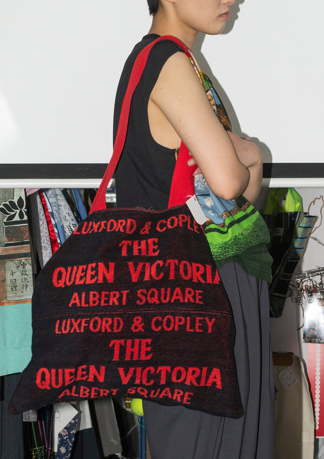 Queen Vic Beer Towel Tote