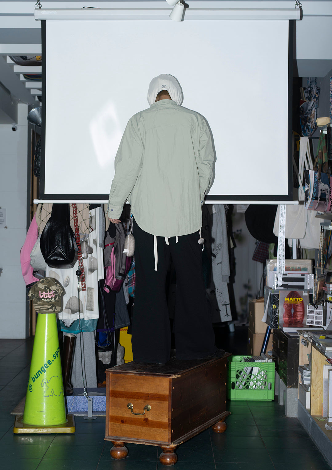 Large Pocket Workshirt 大口袋工装衬衫 - Sage