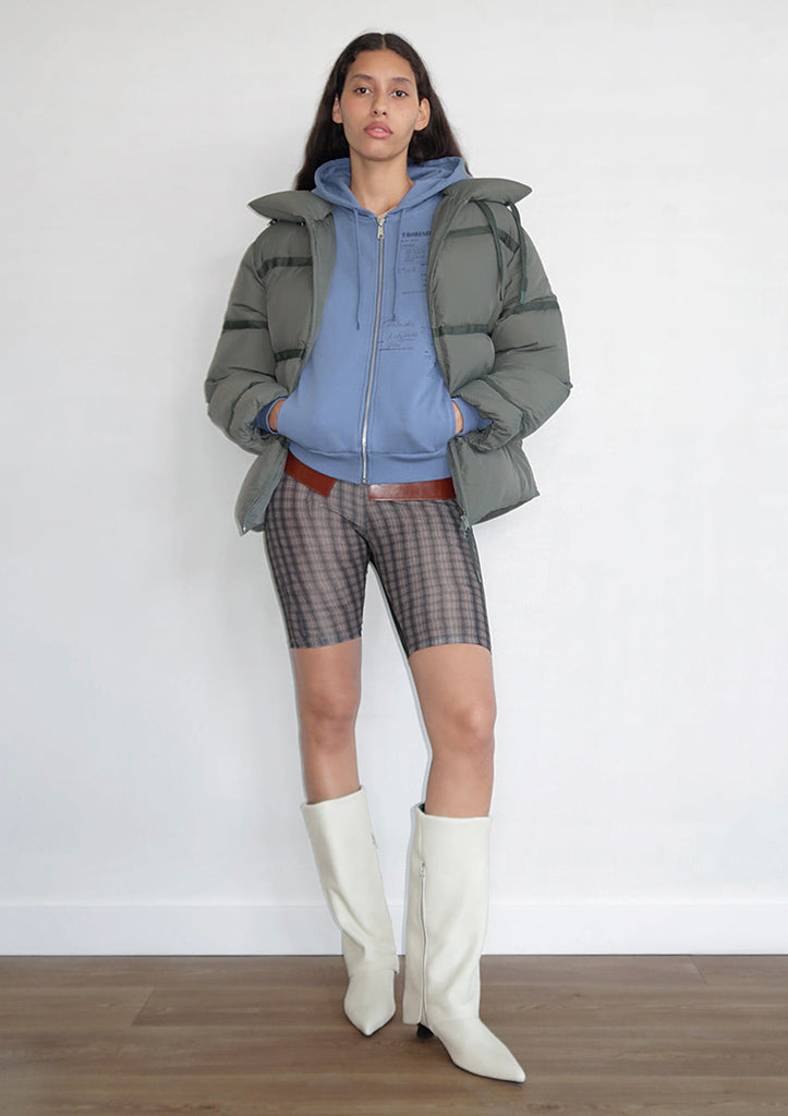 Lilian Down Jacket - Grey – Bungee Space by 3standardstoppage Lilian Down Jacket - Grey – Bungee Space by 3standardstoppage