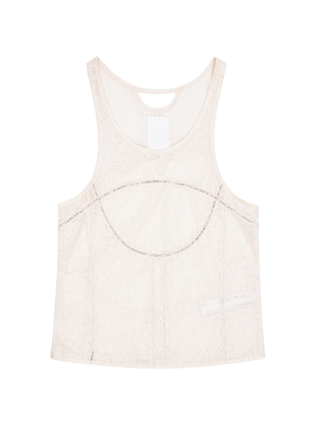 NUTEMPEROR Shy Project 015 - Lace Sleeveless Top