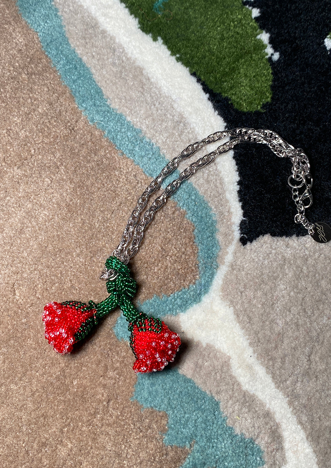 Double Rose Necklace