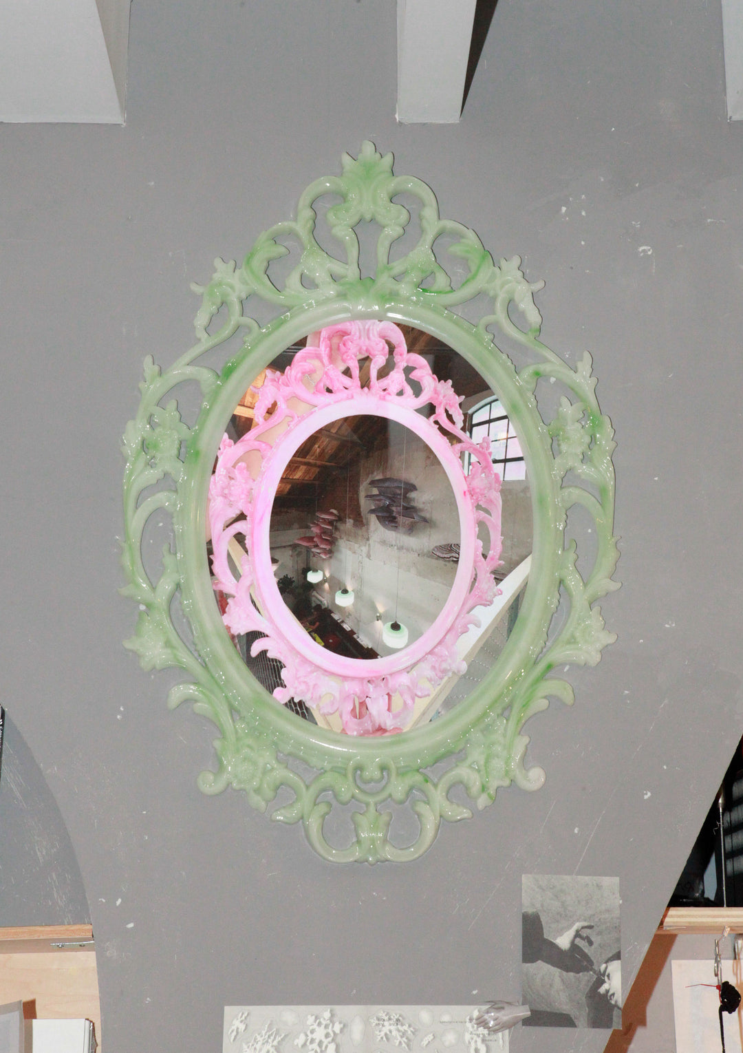 Faux Jade Frame