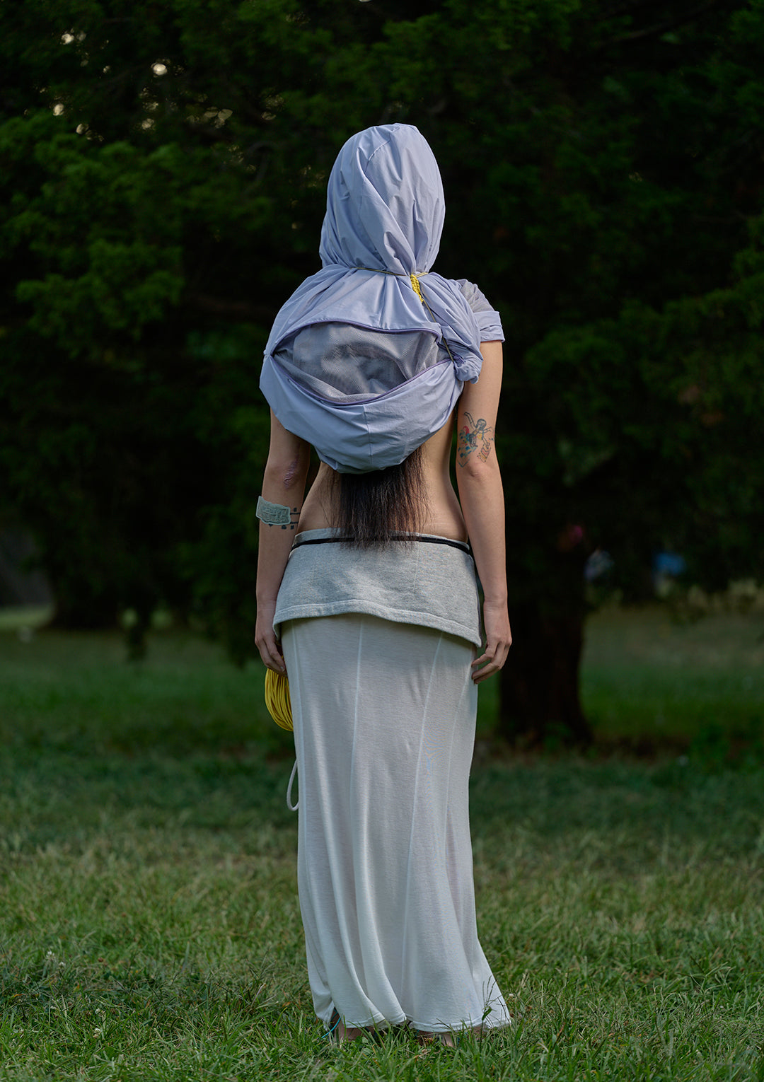 Bingdle Hood Bag - Lilac
