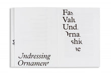 Fashioning Value — Undressing Ornament