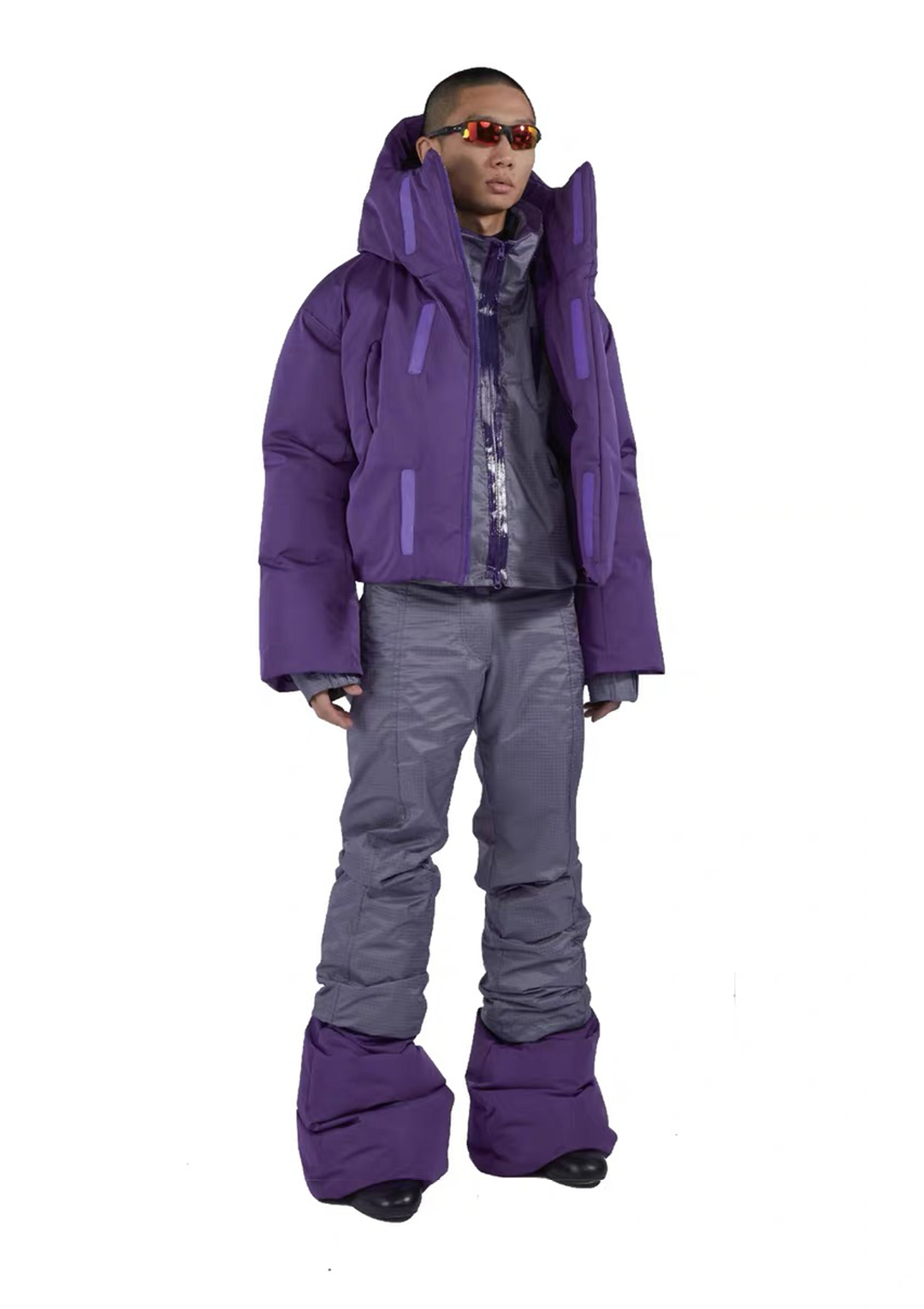 Padded Down Jacket 充绒夹克 - Purple