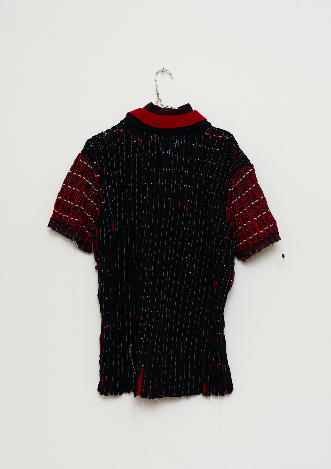 3T Polo (Stripe, Red, Black)