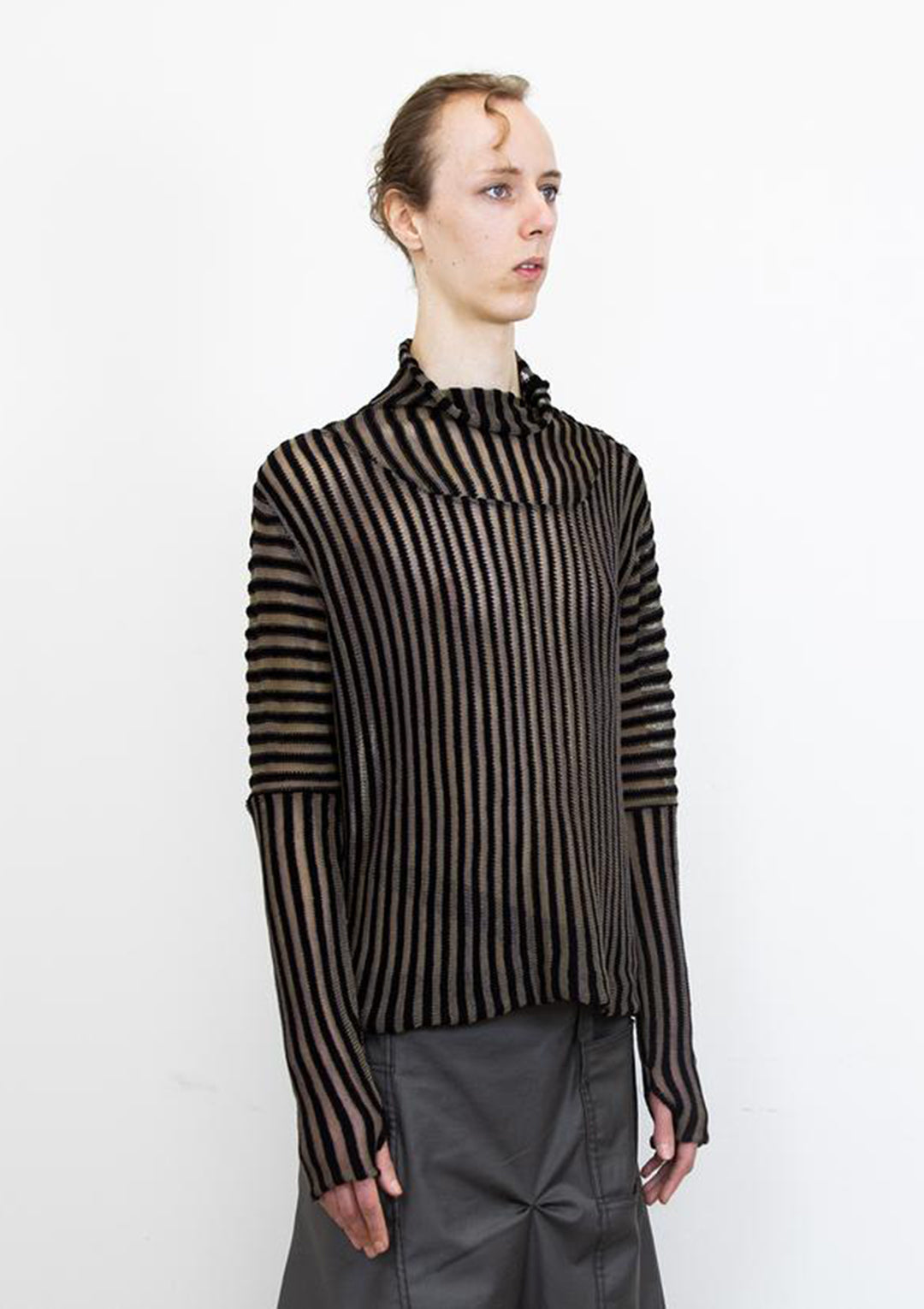 Hilanderas Jersey - Striped Grey