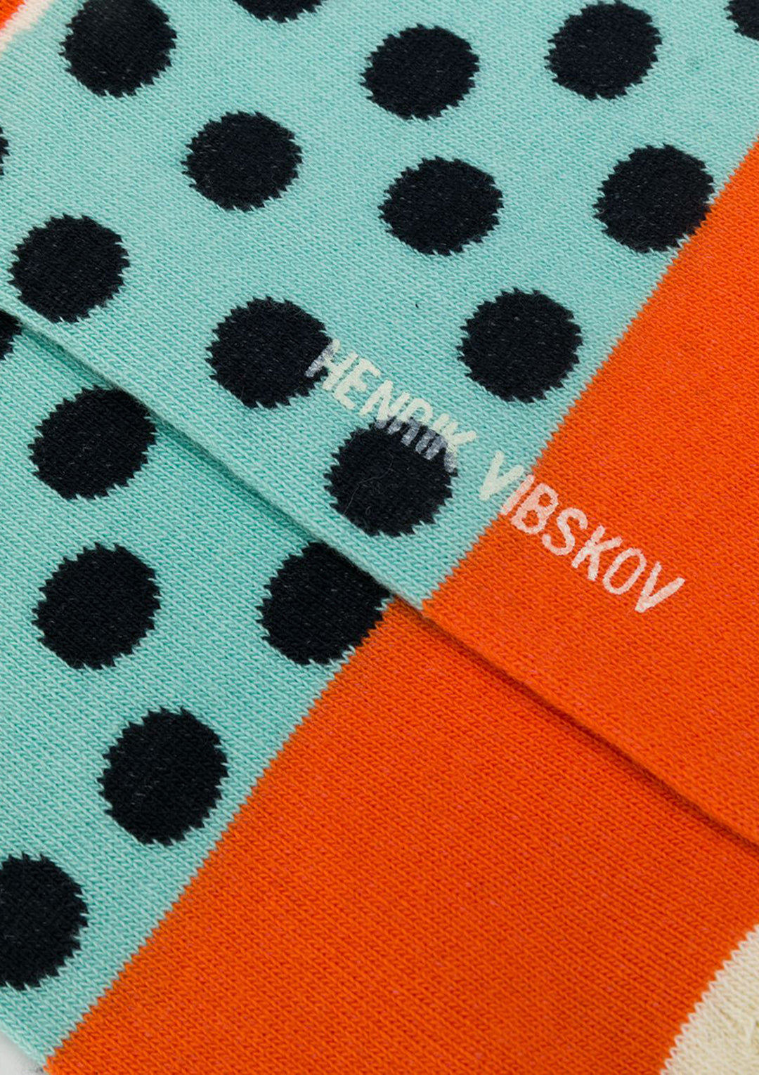 HV SOCKS TURQUOISE DOTS