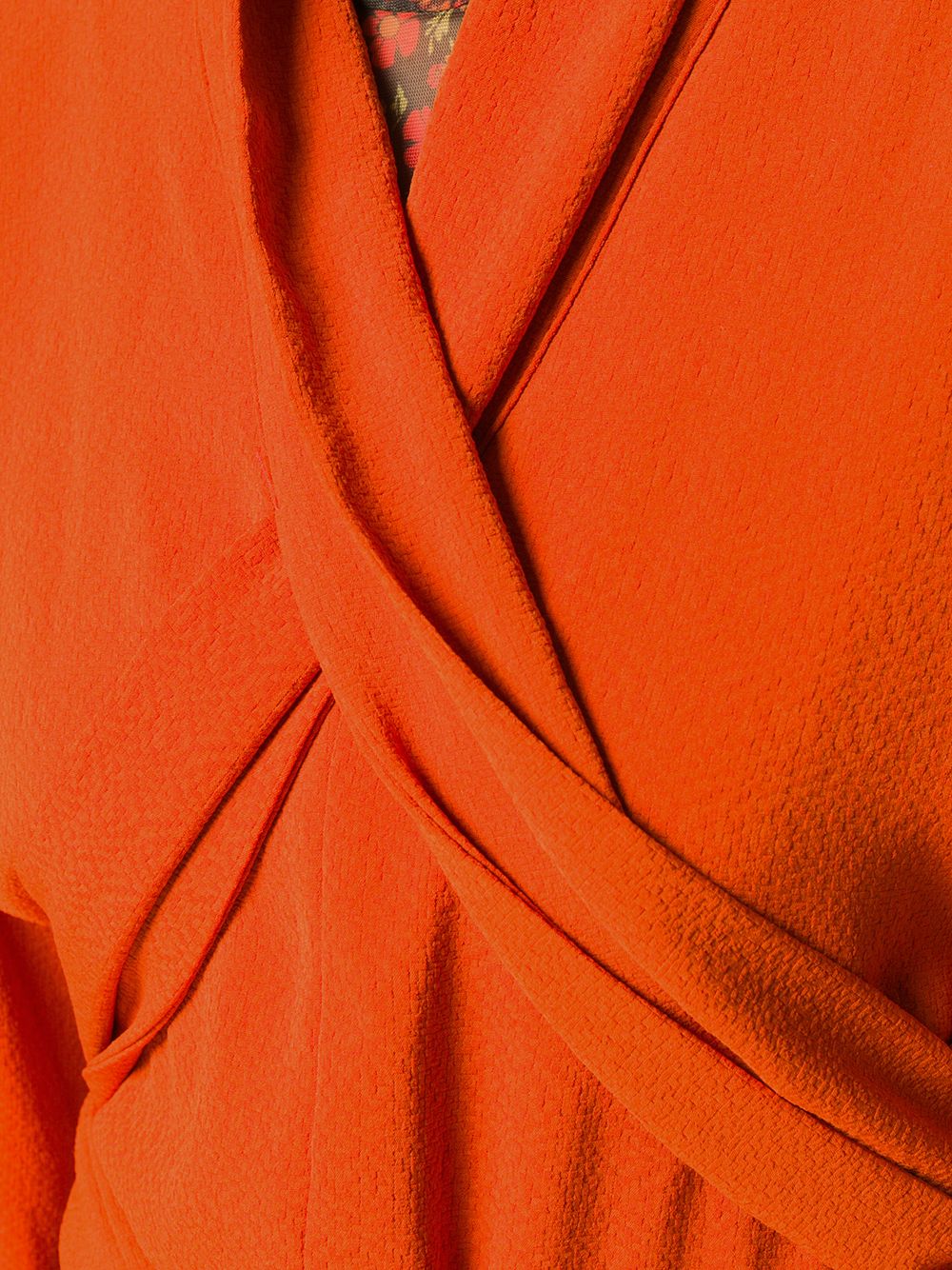 COLLECT BLOUSE BURNED ORANGE
