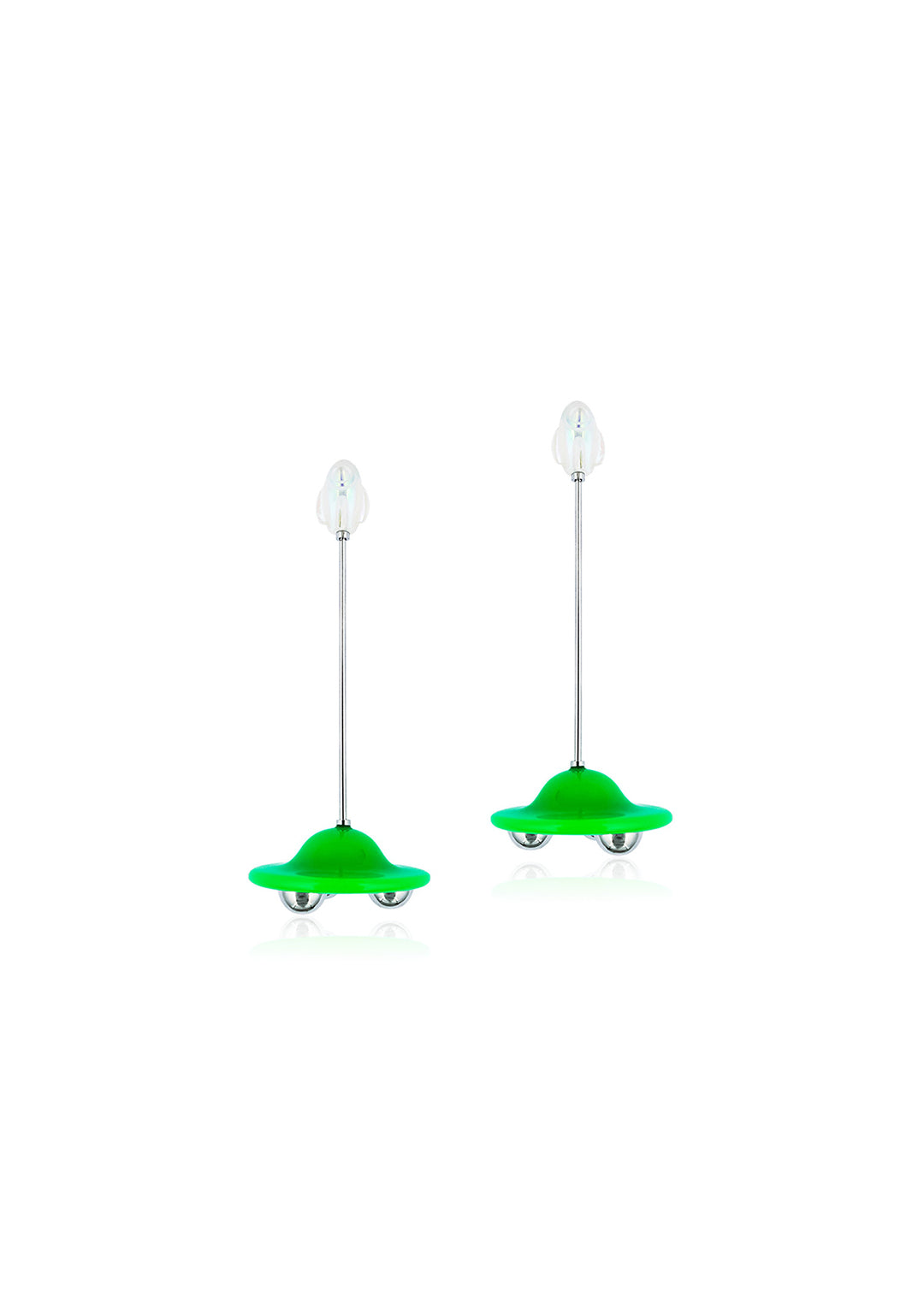 FLYING SPACESHIP EARRING