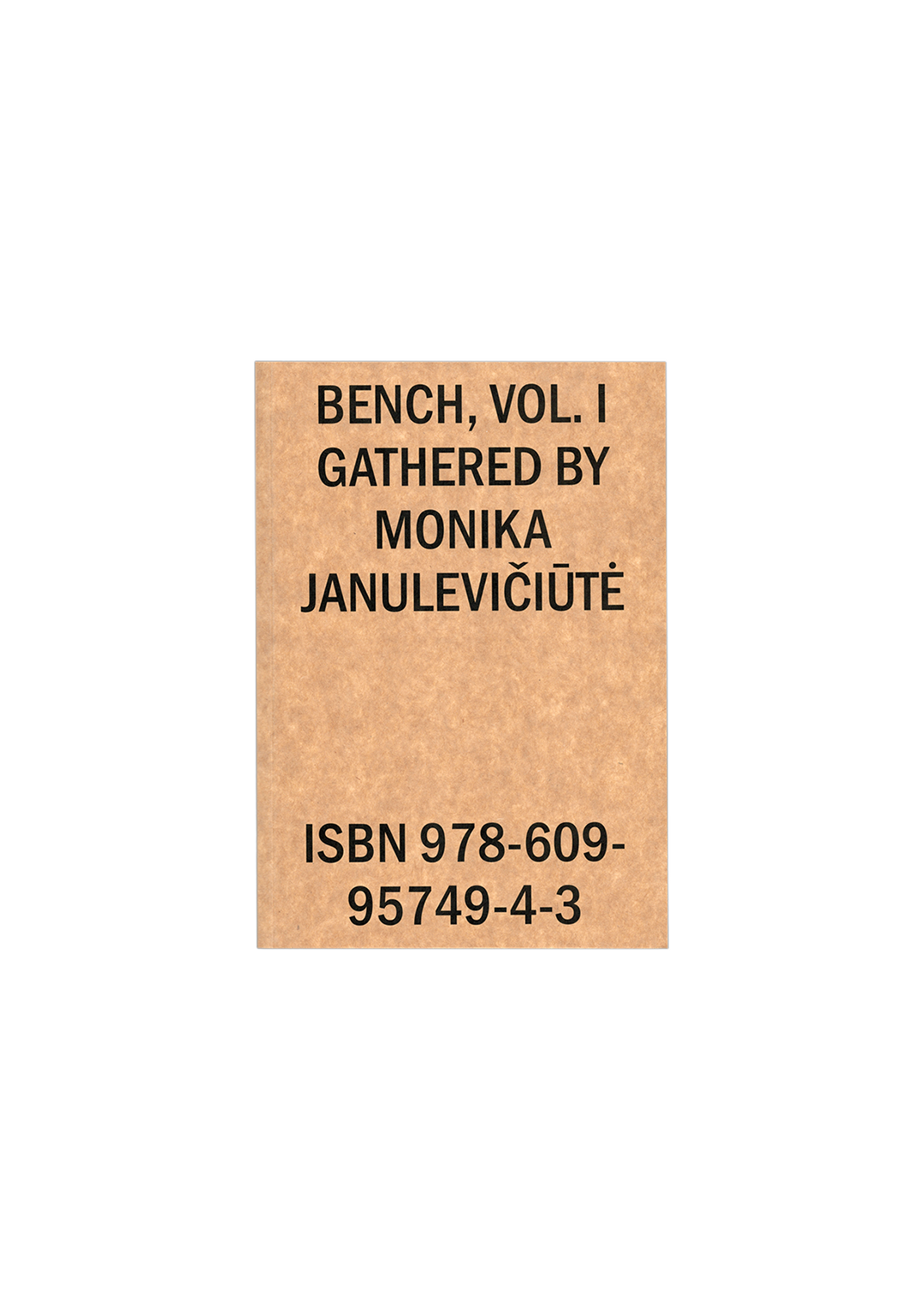 Bench, Vol. I