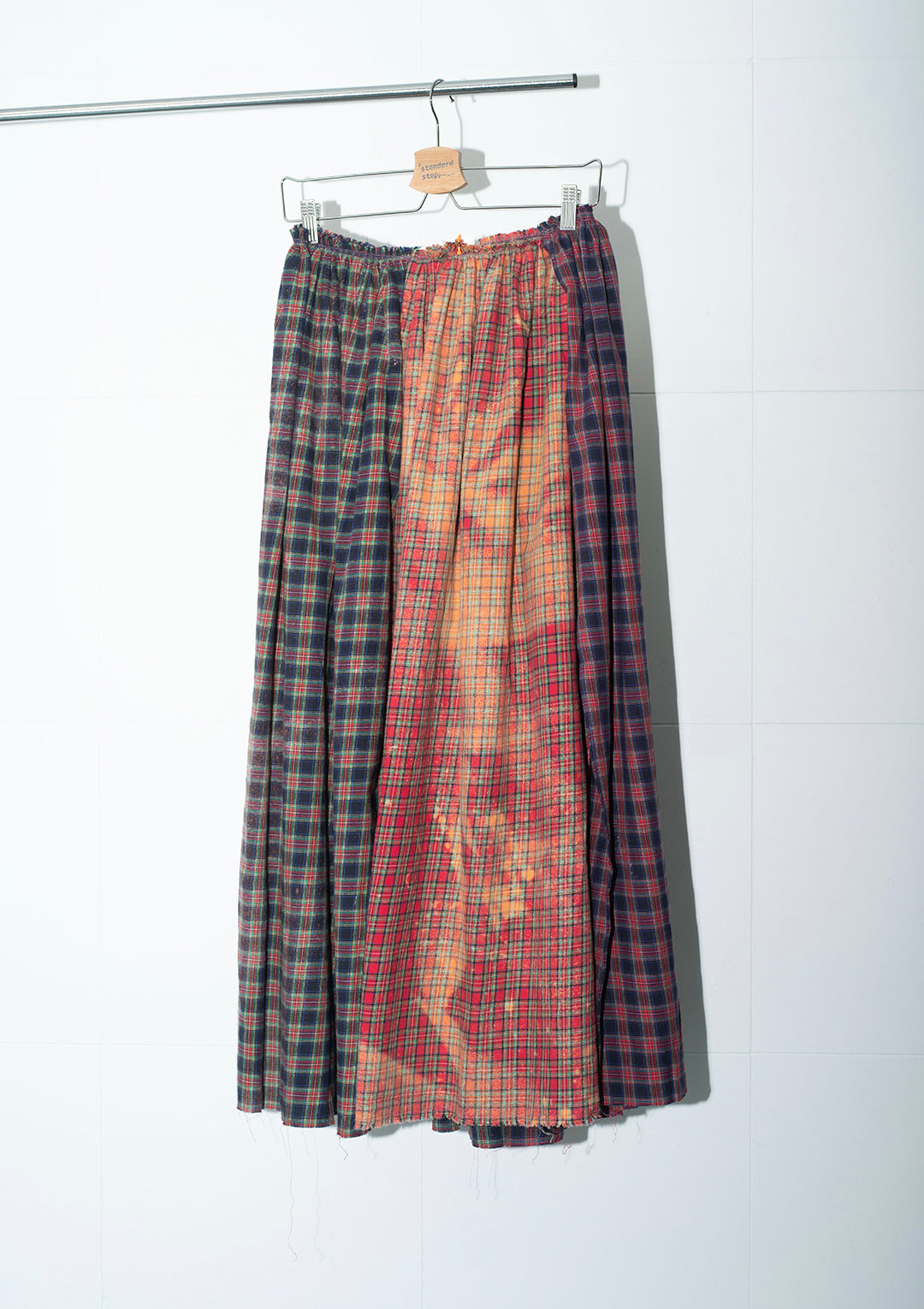 Flannel Patchwork Skirt