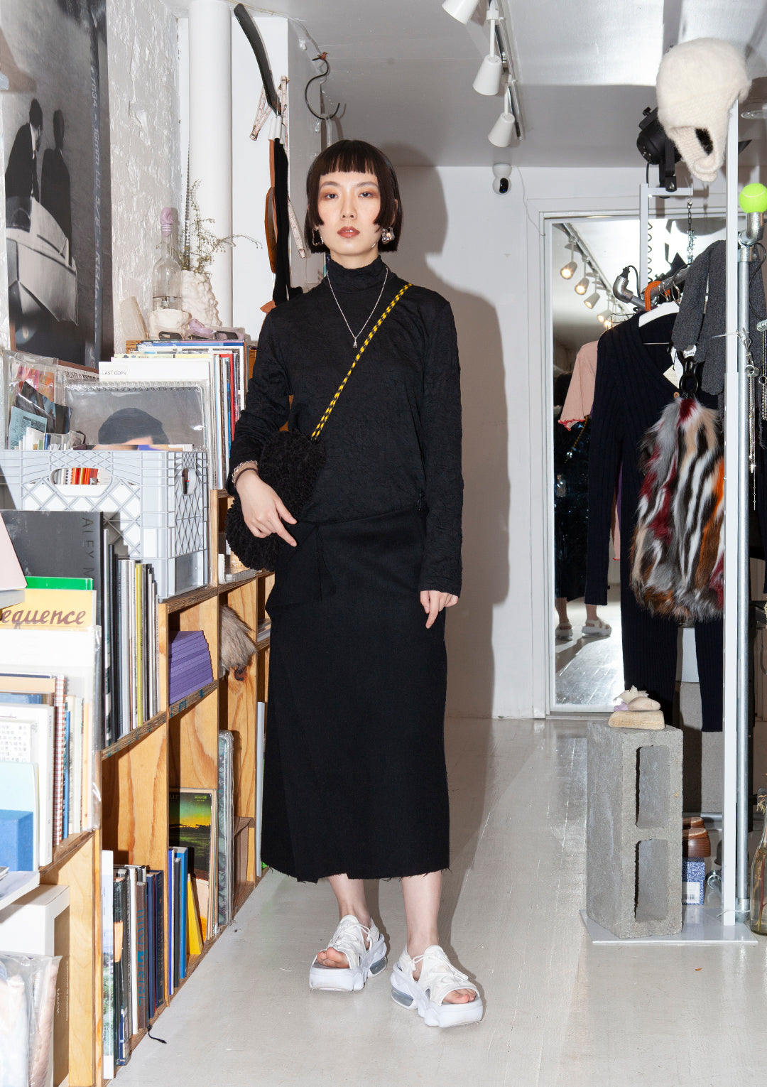 Jil Sander Cashmere Layered Skirt