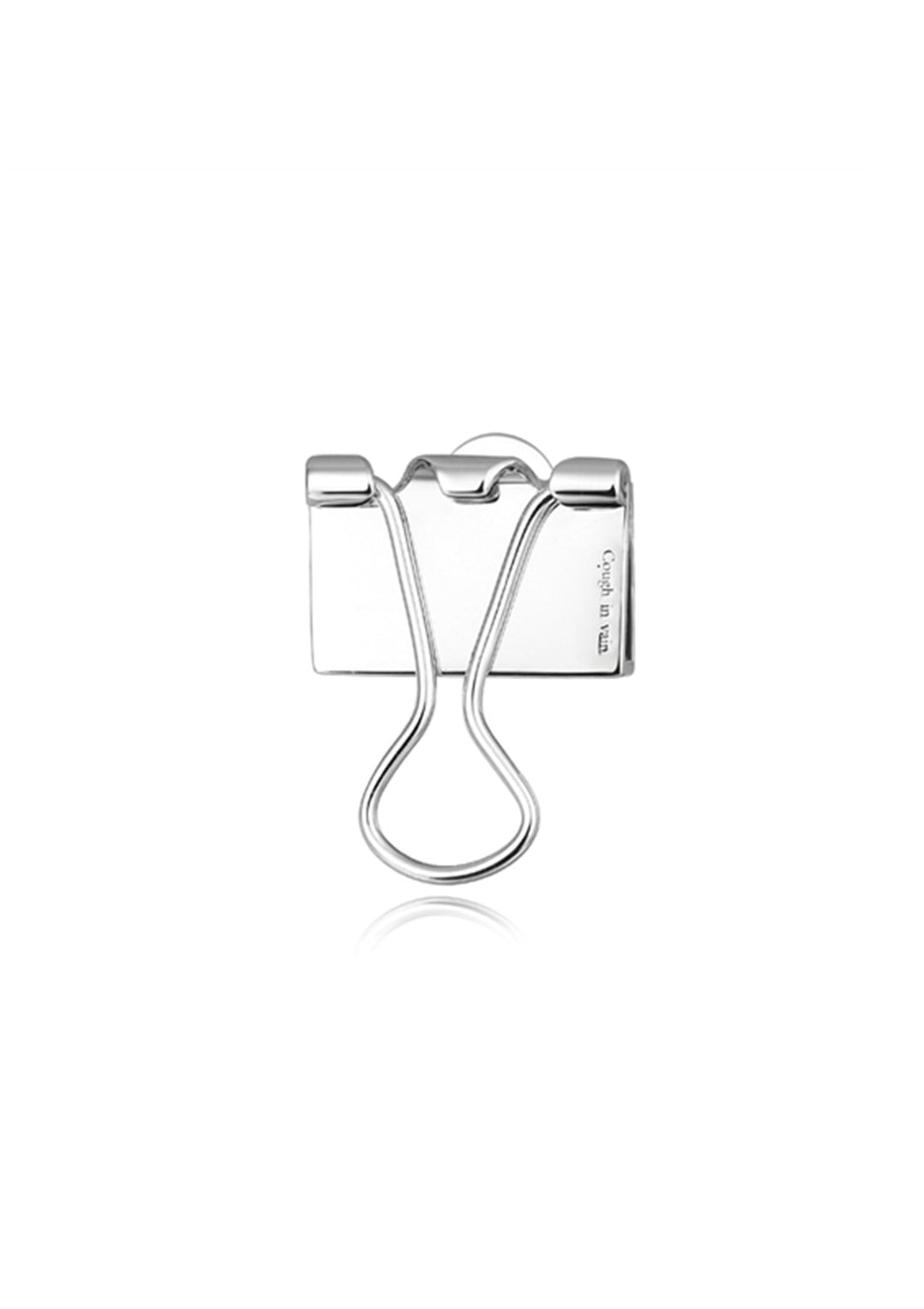 Binder clip ear stud (single)