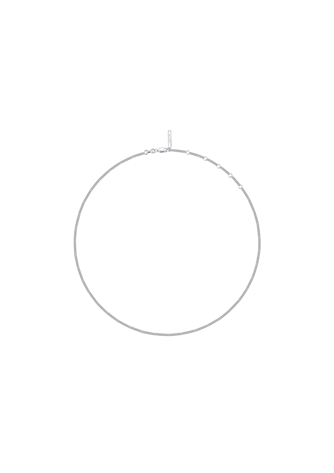 Basic pure silver necklace (For Woman)