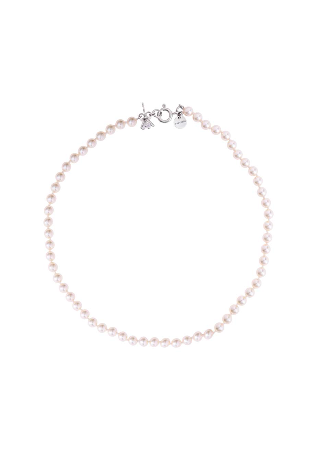 TOI ET MOI NECKLACE/EARRING - WHITE