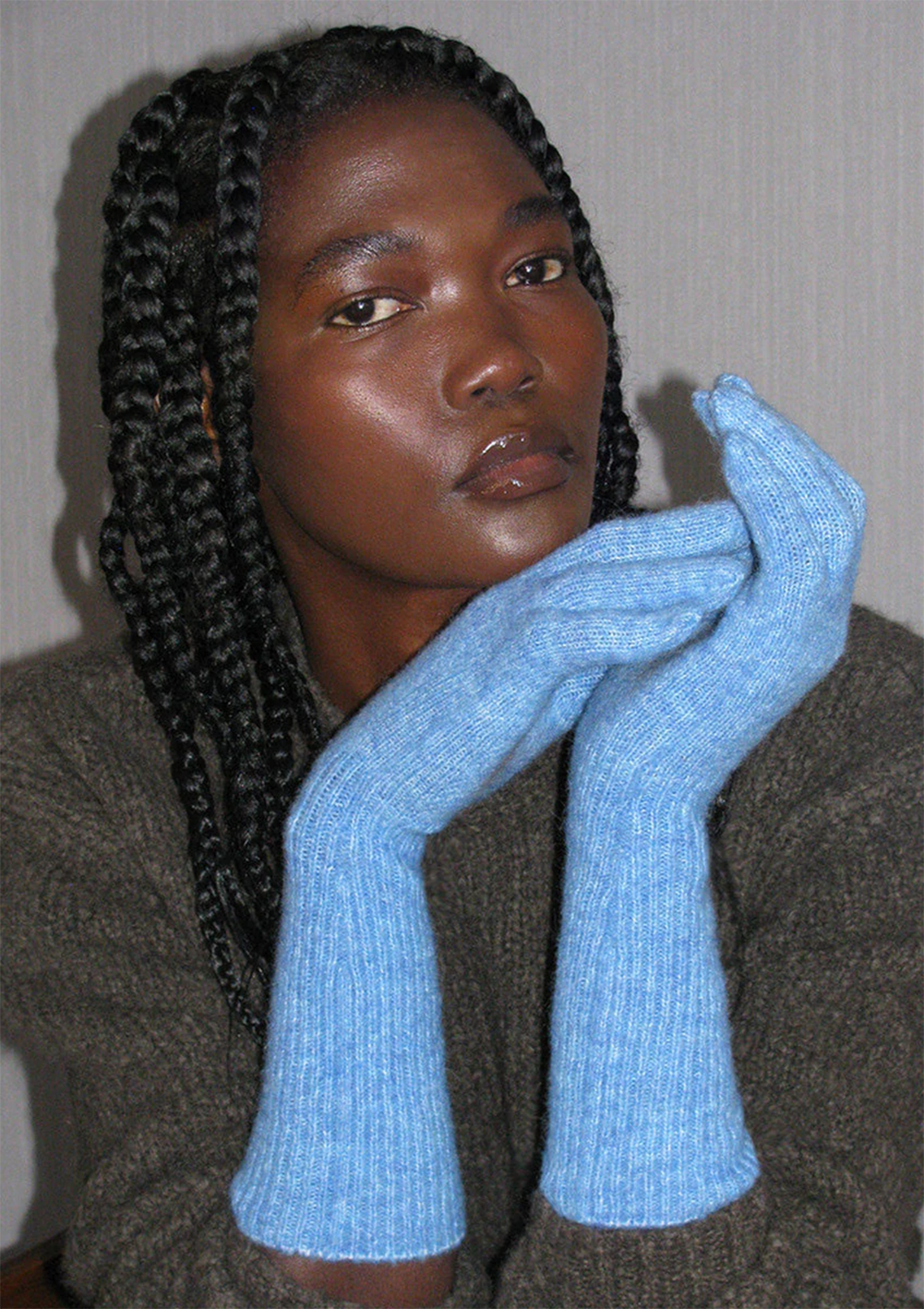 Peter GLOVES - Light Blue