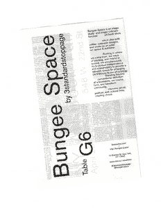 Bungee Space attending Printed Matter’s NY Art Book Fair (NYABF) | April 25–28, 2024