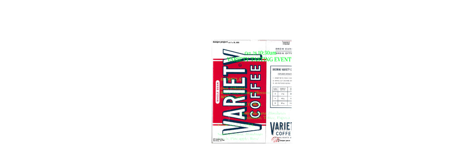 Variety Coffee Tasting Event | Bungee Project #4