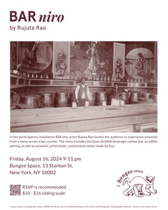 BAR niro by Rujuta Rao | Aug 16, 2024 9-11 PM