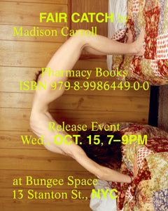 Book Release and signing for Fair Catch by Madison Carroll | October 15, 2025 7-9 PM