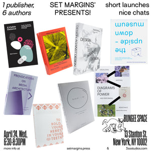 1 Publisher, 6 Authors: Set Margins’ presents!｜April 24, 2024 6:30 PM