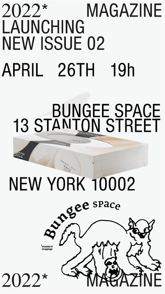 2022* Magazine NY Launching | April 26, 2023 7 PM