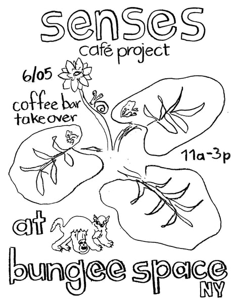 Bungee Takeover Project #0: Senses Café Coffee Bar Takeover | June 5, 2025 11 AM - 3 PM