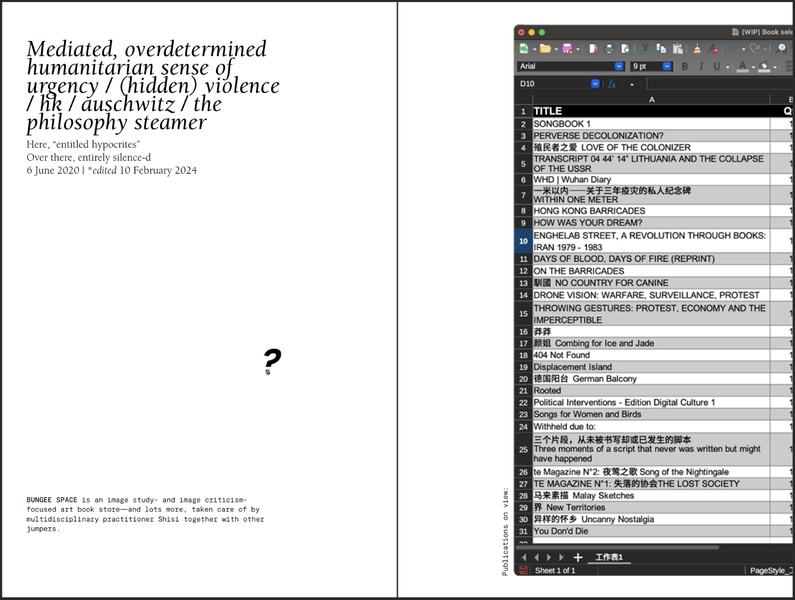 Dear Reader, | the book Acts of Departure RELEASE ◦ LAUNCH ◦ OPEN at Loong Mah | February 29 - March 10, 2024