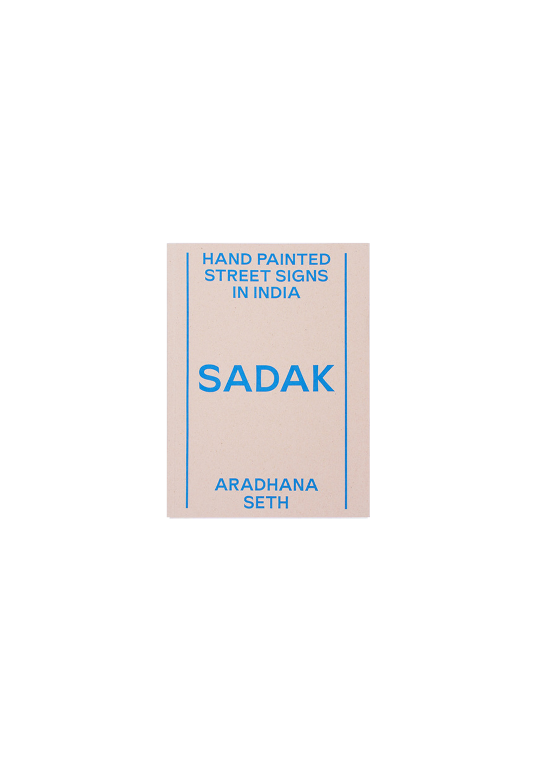 SADAK Hand painted street signs in India