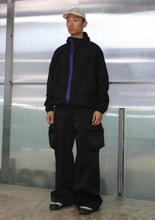 Slant Zip Skinsuit 斜拉链皮肤衣 - Black