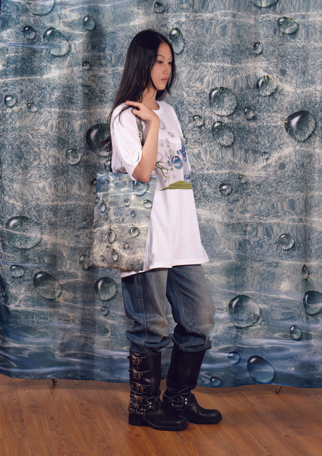 Water-drops In Water Tote Bag