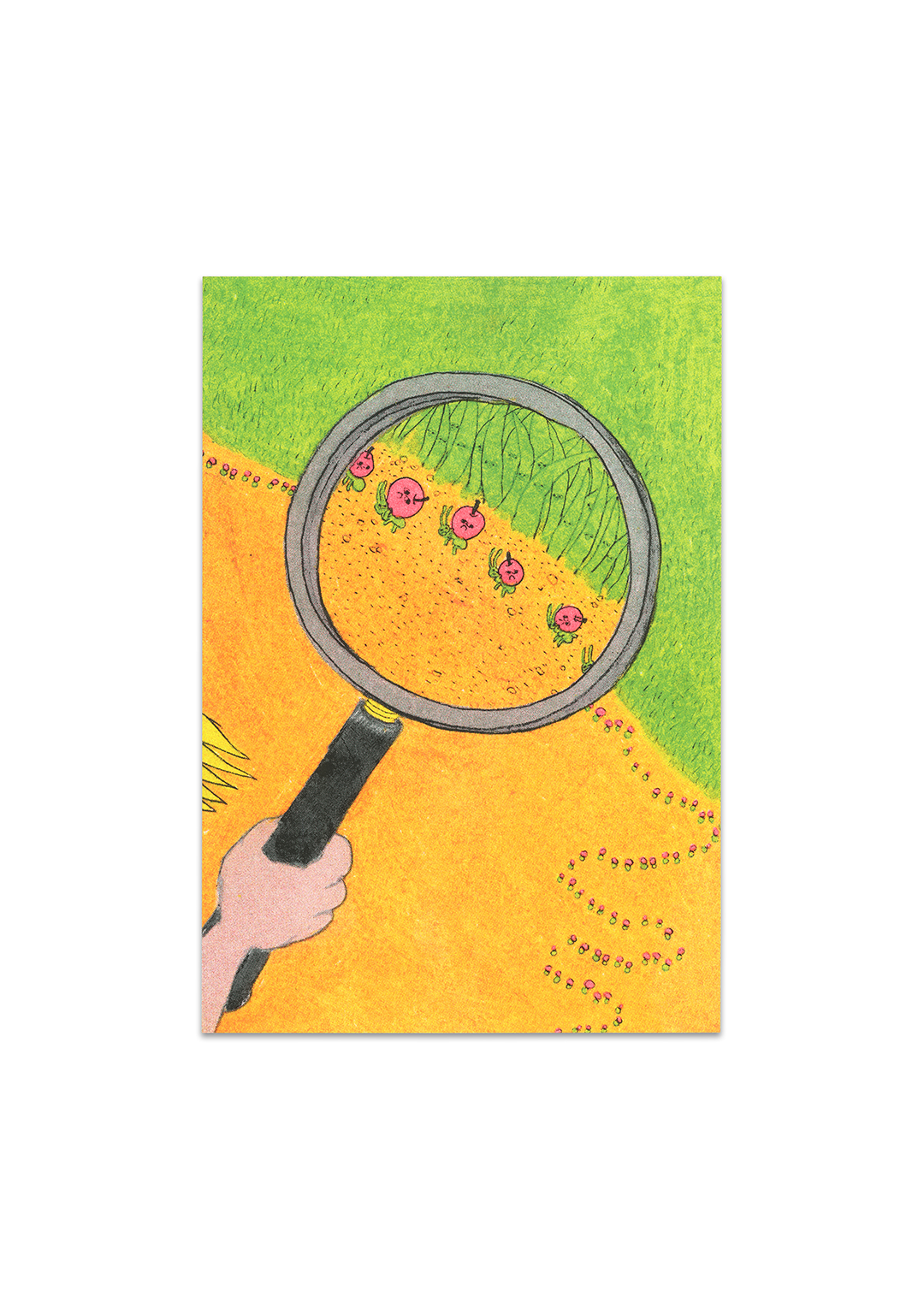 Moving Dots-Magnifier