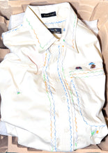 time flies button-up