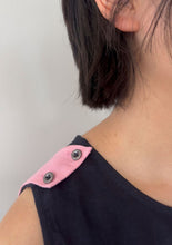 Sectional Vest - Black Pink Gray