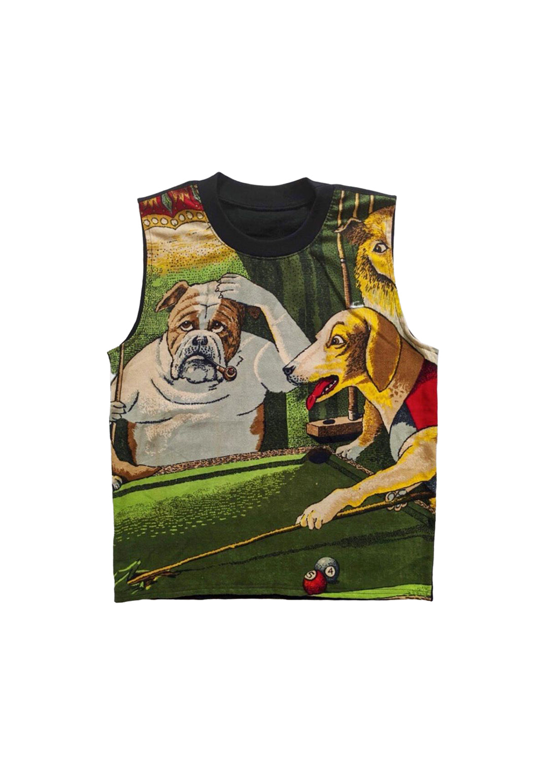 Dogs Playing Pool Vest
