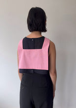 Sectional Vest - Black Pink Gray