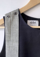 Sectional Vest - Black Pink Gray