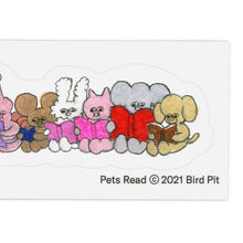 Pets Read Sticker