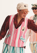 dow.d.p_Red Stripe Vest