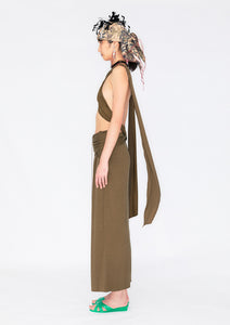 LUCKY KNOT DOUBLE WRAP SCARF SKIRT