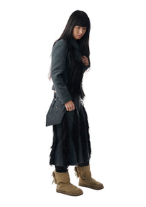 SHADOWY FUR BLAZER
