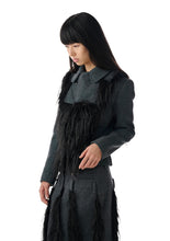SHADOWY FUR BLAZER