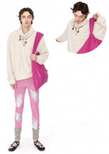 Button Double Layer Sweatshirt