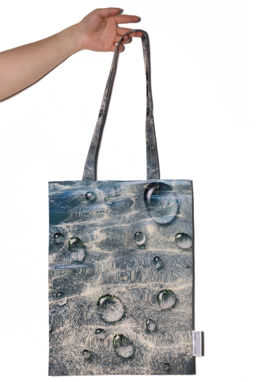 Water-drops In Water Tote Bag
