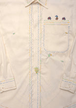 time flies button-up