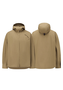 Plaid Hooded Shirt 格纹连帽衬衫 - Ginger