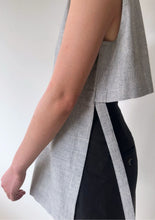 Sectional Vest - Grey Brown Black